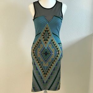SNAP Turquoise Dress